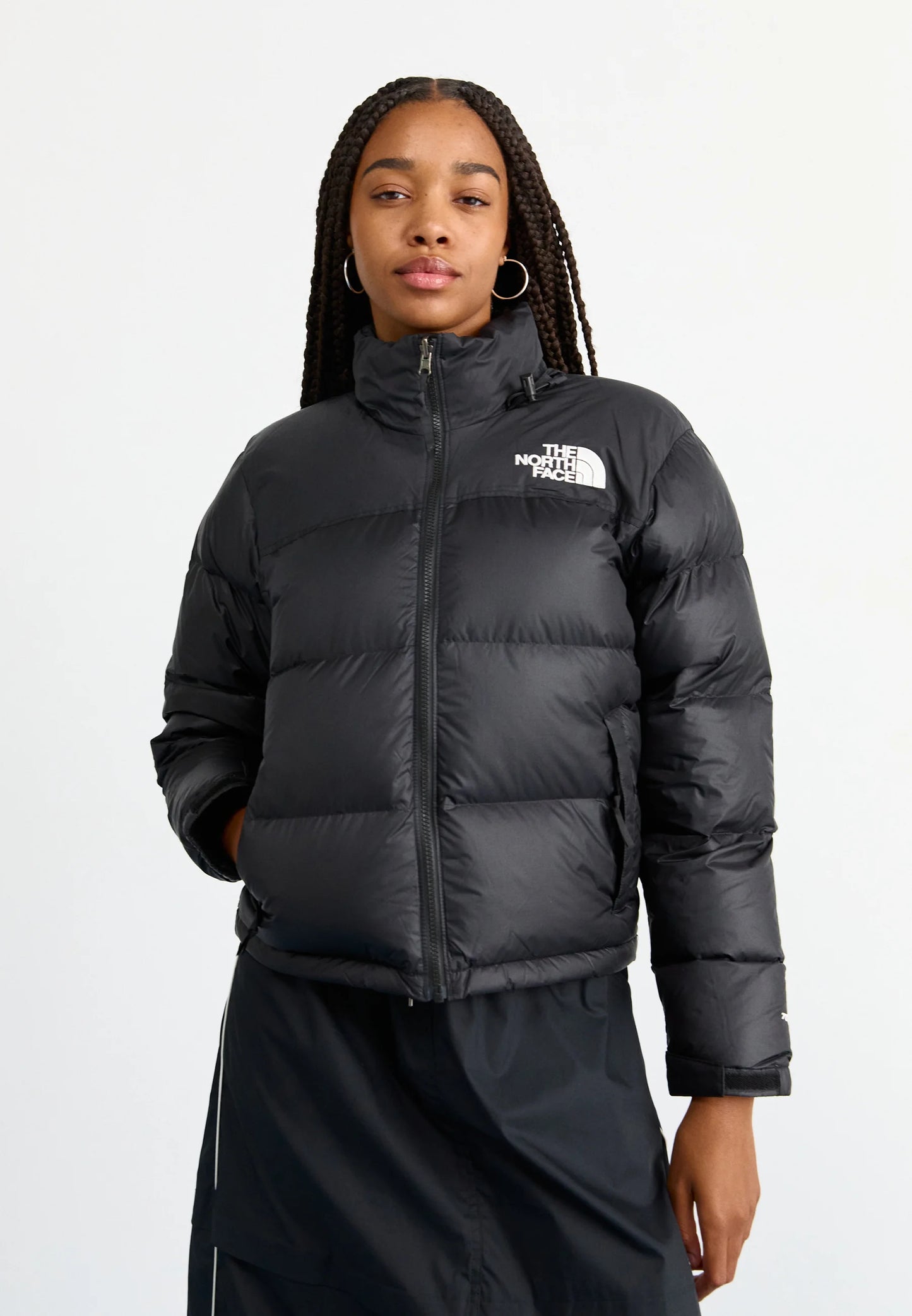 The North Face RETRO NUPTSE JACKET - Chaqueta de plumas - black