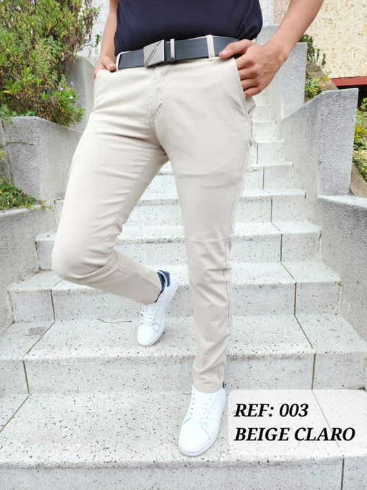 Pantalón en drill para caballero H4